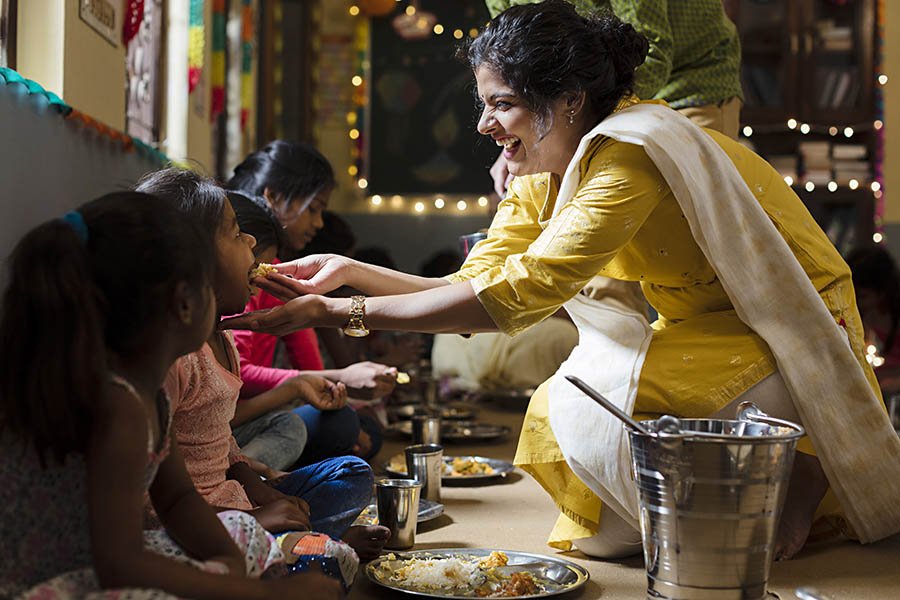 Feed the hungry